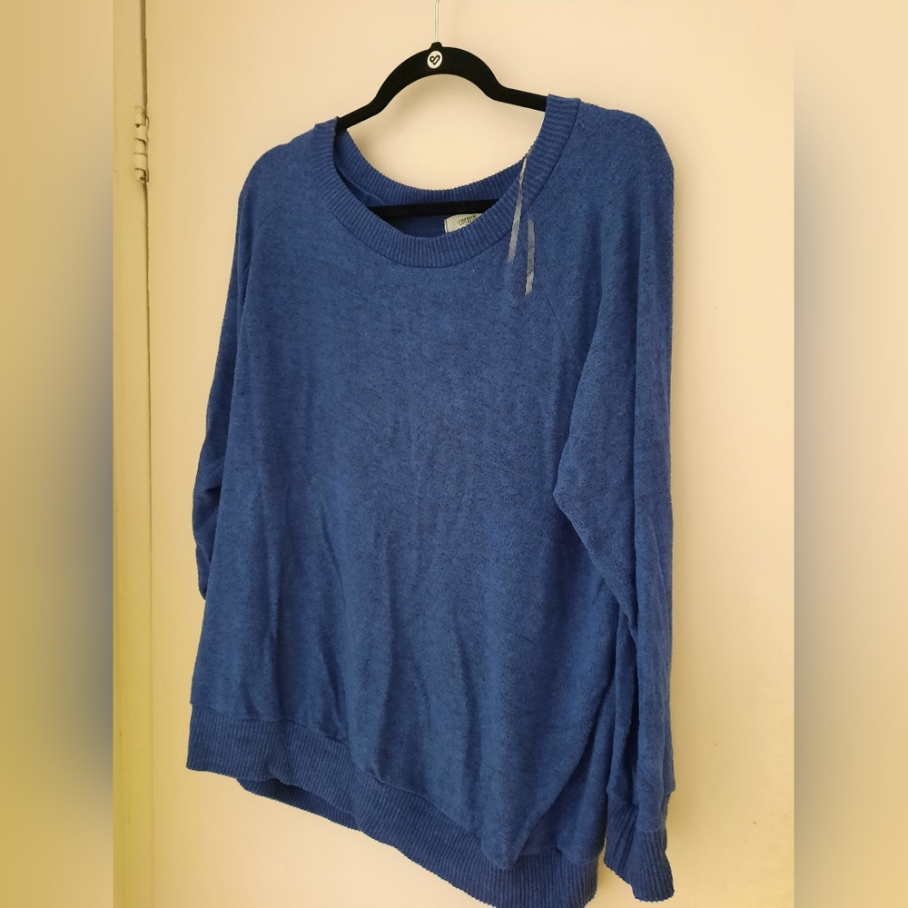 Blue XL Cherish Sweater